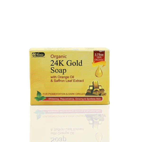 Organic 24K Gold Soap – For Pigmentation & Dark Circles