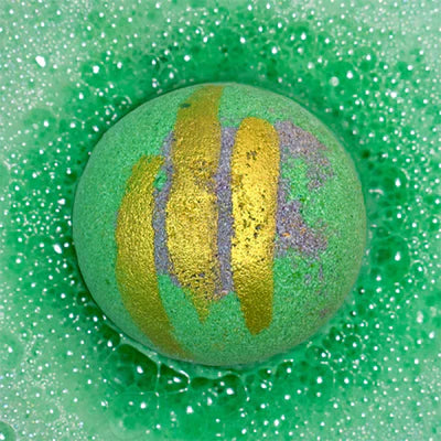 TEA TREE & CHARCOAL SWIRL BOMB