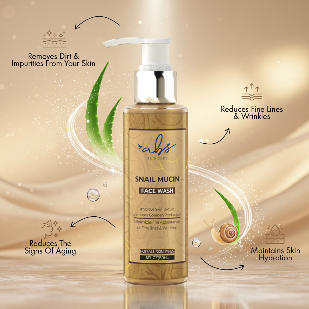 Skincare By ABS -  Snail Mucin Face Wash
