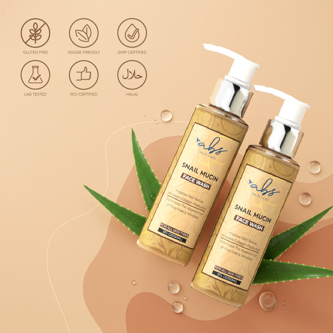 Skincare By ABS -  Snail Mucin Face Wash