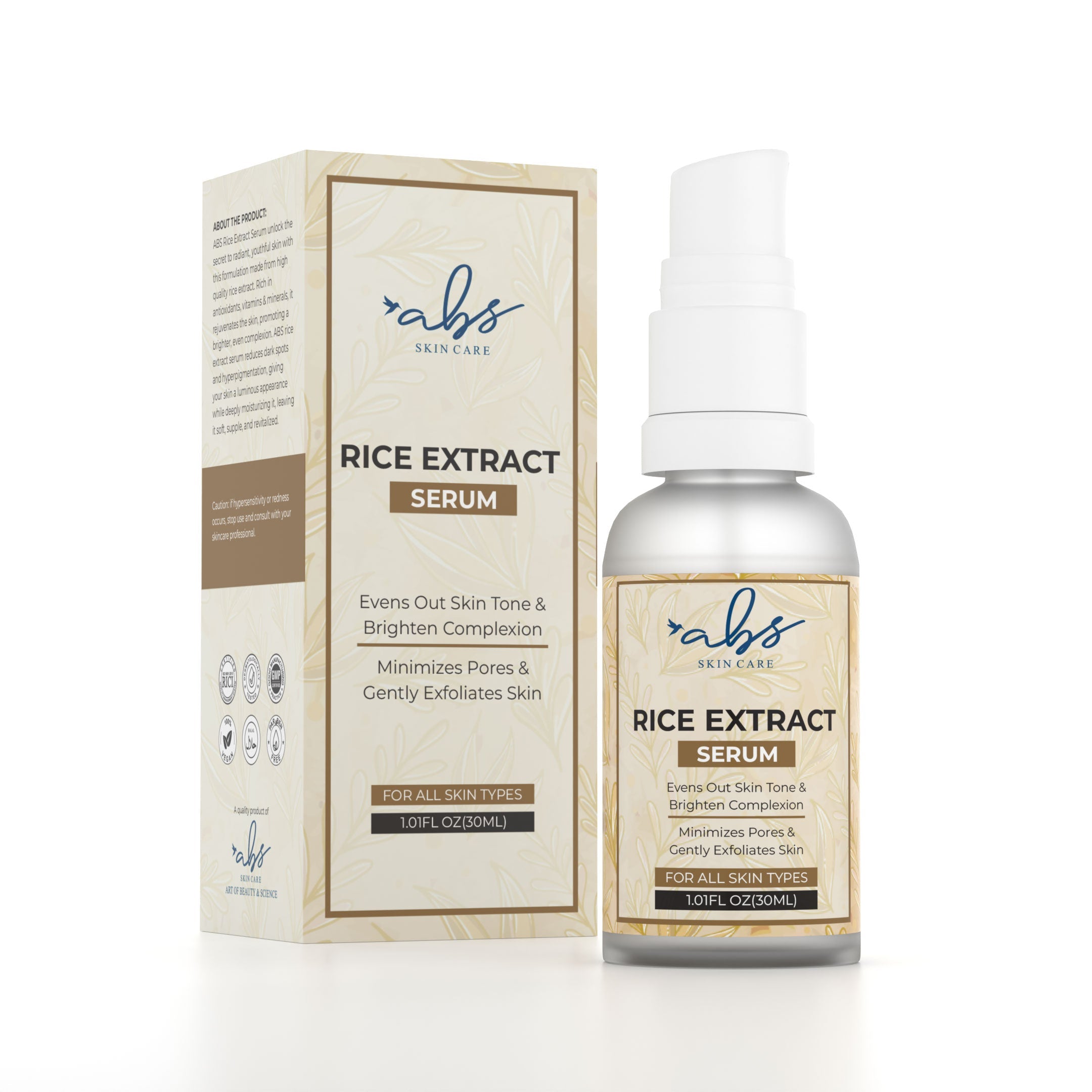 Skincare By ABS -  Rice Extract Serum