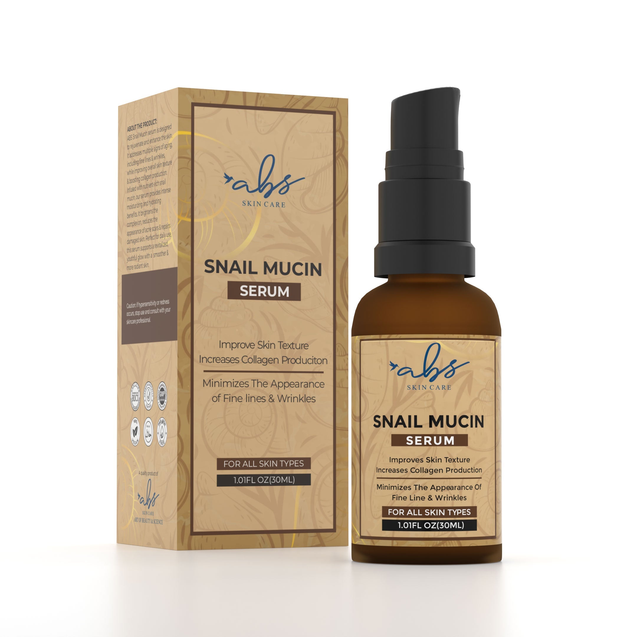 Skincare By ABS - Snail Mucin Serum