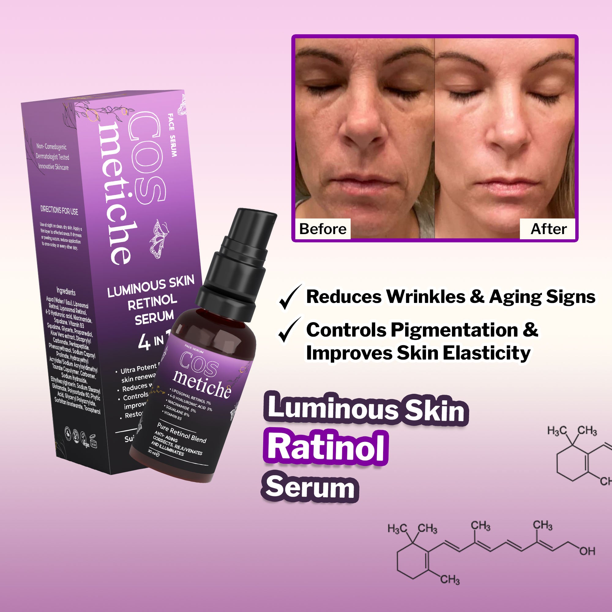 Luminous Skin Retinol Serum