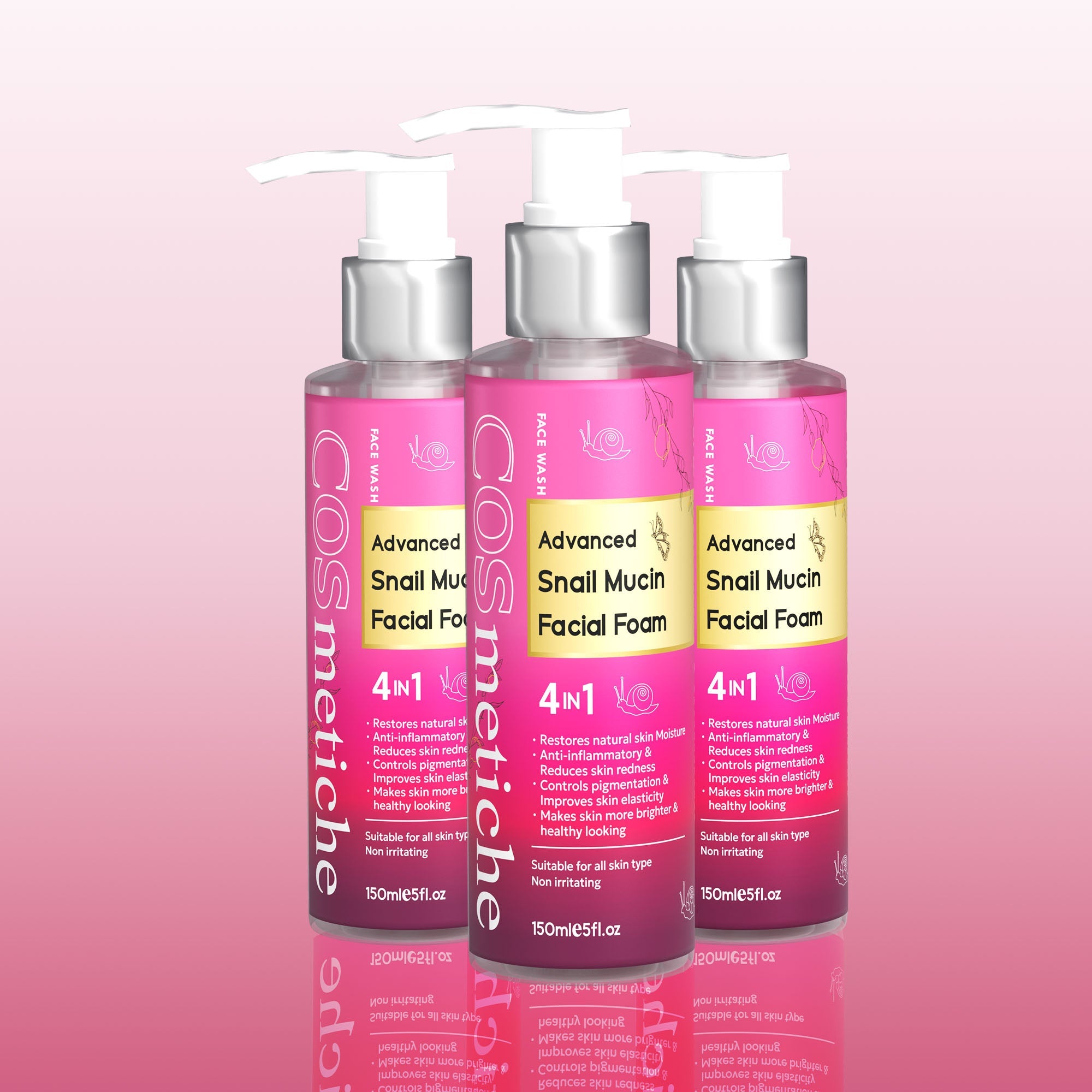 Snail Mucin Hydrating Facial Foam
